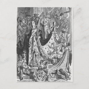 A queen postcard