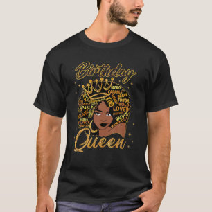 A Queen Was Born In September Happy Birthday To Me T-Shirt