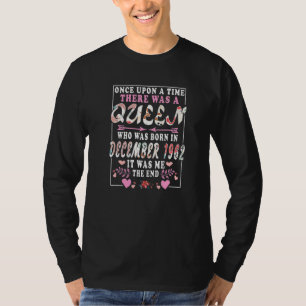 A Queen Who Was Born In December 1962 Birthday Wo T-Shirt