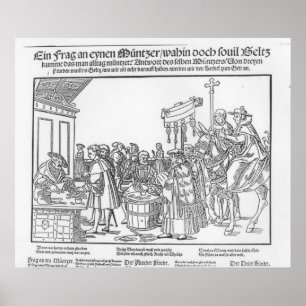 A Question to a Mintmaker, c.1500 Poster