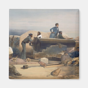 A Quiet Day in the Diamond Battery, plate from 'Th Magnet