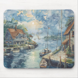 A Quiet Harbour Mouse Pad