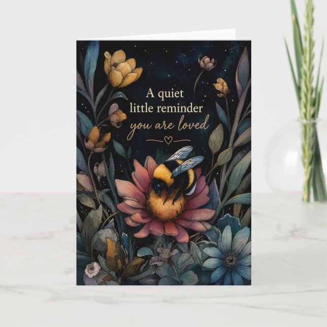 A Quiet Little Reminder You Are Loved Card (Front)
