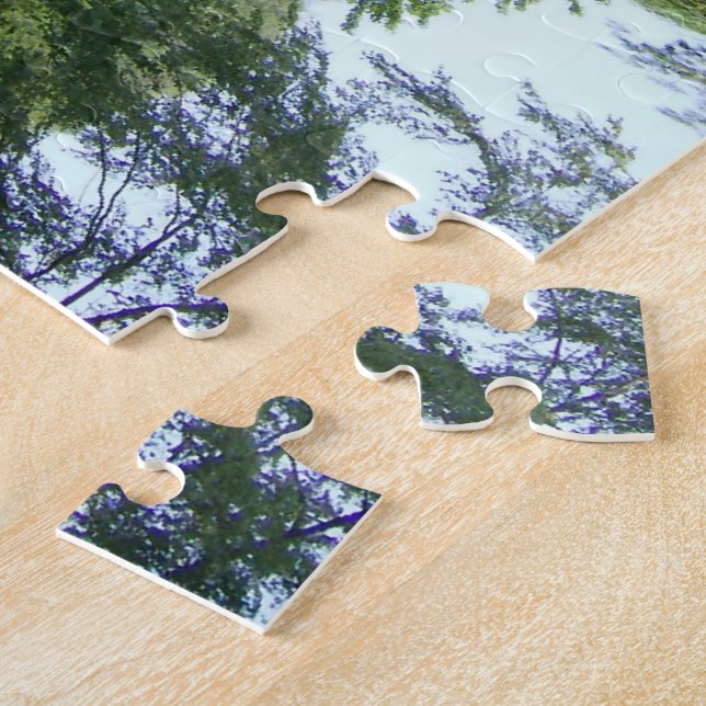 A Quiet Moment In Chicago Jigsaw Puzzle (Side)