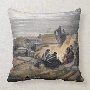 A Quiet Night in the Batteries, plate from 'The Se Cushion