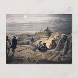 A Quiet Night in the Batteries, plate from 'The Se Postcard