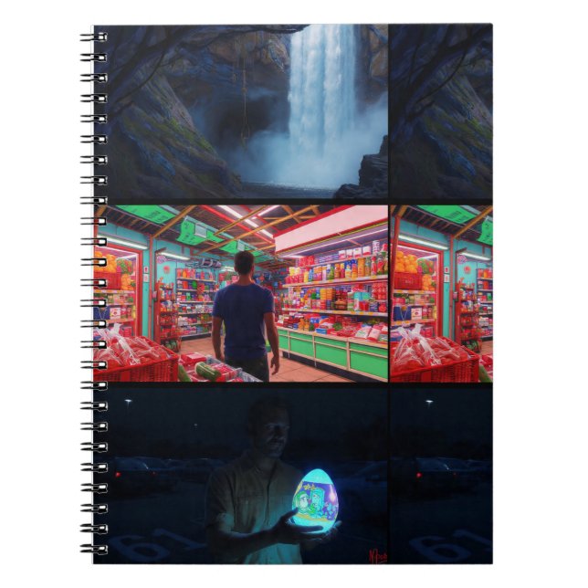 A Quiet Sequence Notebook (Front)