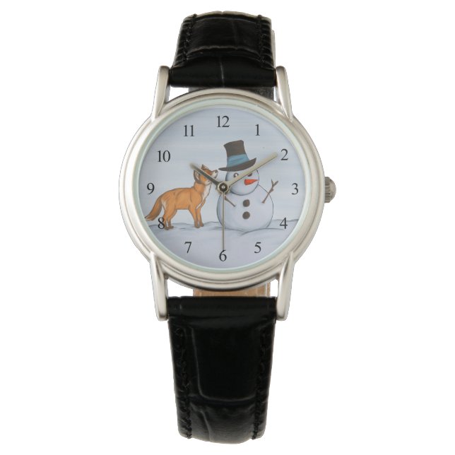 A Quiet Snow Day Watch (Front)