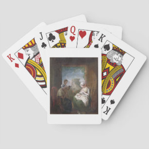 A Quiet Time, c.1810 (oil on canvas) Playing Cards