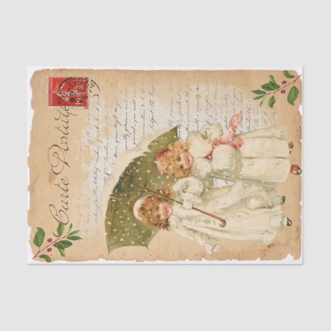 A Quiet Walk Tissue Paper (Front)