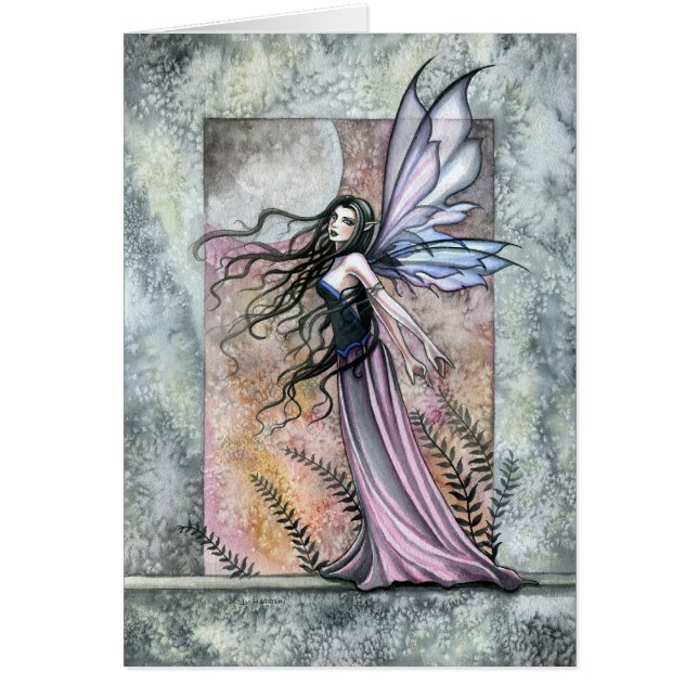A Quiet Wind Fantasy Fairy Card (Front)