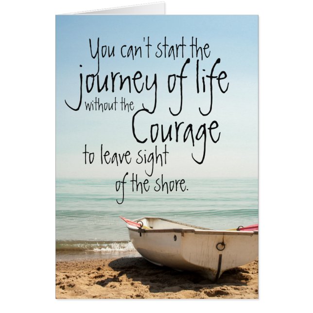 A Quote About Courage (Front)