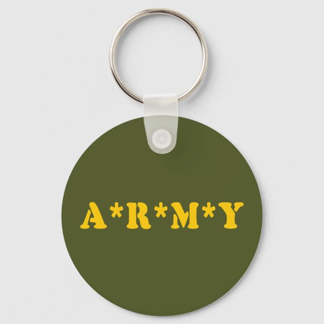 A*R*M*Y KEY RING (Front)