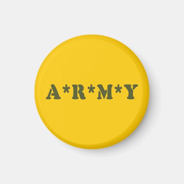 A*R*M*Y MAGNET (Front)