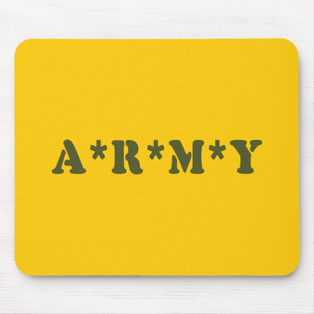 A*R*M*Y MOUSE PAD (Front)