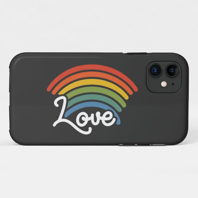 A Rainbow of Love Case-Mate iPhone Case (Back (Horizontal))