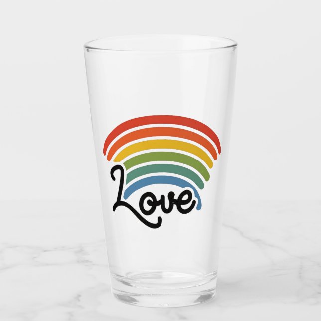 A Rainbow of Love Glass (Front)