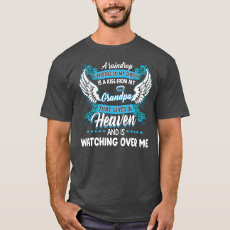 A Raindrop Landing On My Cheek Is A Kiss From My T-Shirt