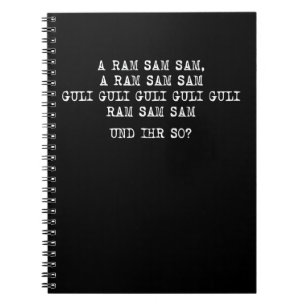 A Ram Sam Sam Nursery Songs Singing Humour Educato Notebook