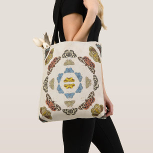 A Rare Depiction of Butterflies and Moths Tote Bag