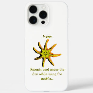A ray of happiness iPhone 16 pro max case