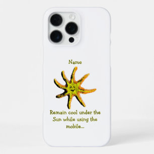 A ray of happiness iPhone 16 pro max case