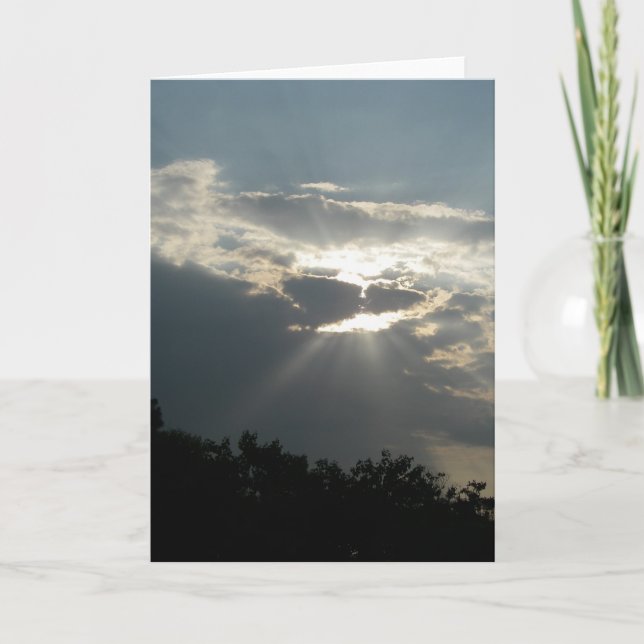 A Ray of Hope Greeting Card (Front)