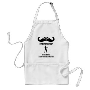 A Real Overly Manly Man - Instruction Manual? Standard Apron