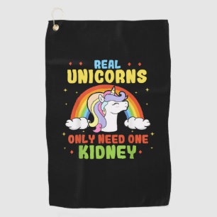 A Real Unicorn Only Need One Kidney Organ Donor Or Golf Towel