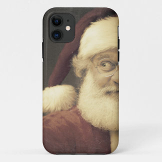 A Real Vintage Christmas Santa Claus iPhone 11 Case