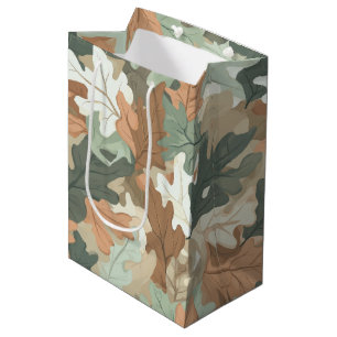 A Realistic Camo Design Series #2 Medium Gift Bag