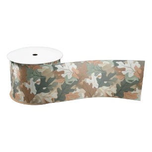 A Realistic Camo Design Series #2 Satin Ribbon