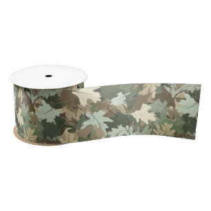 A Realistic Camo Design Series #3 Satin Ribbon