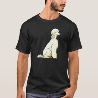 A Really Fluffy White Poodle Dog T-Shirt