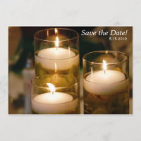 A Reception of Candles Invitation