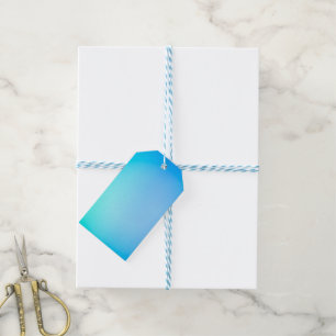 A rectangular price tag with a gradient of light 