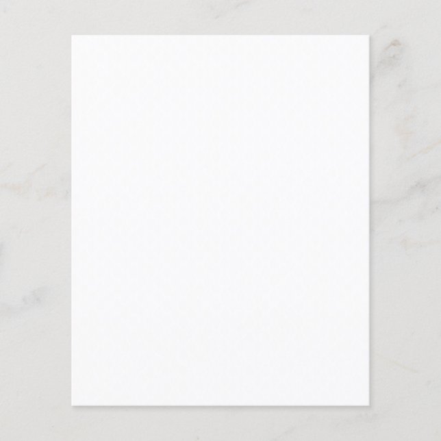 A red and orange mesh texture is displayed, creati flyer (Front)