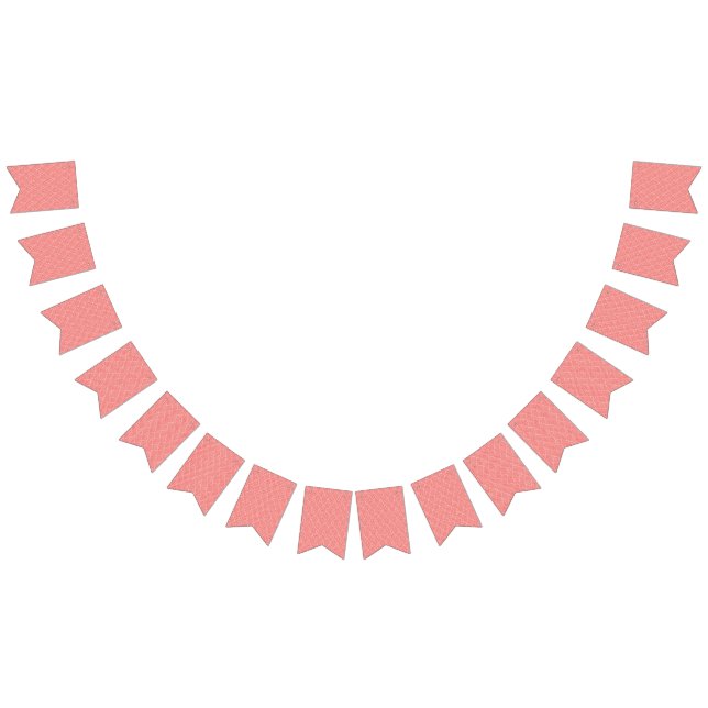 a red and white background with a pattern bunting  (All)