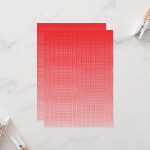 a red and white background with small squares invitation