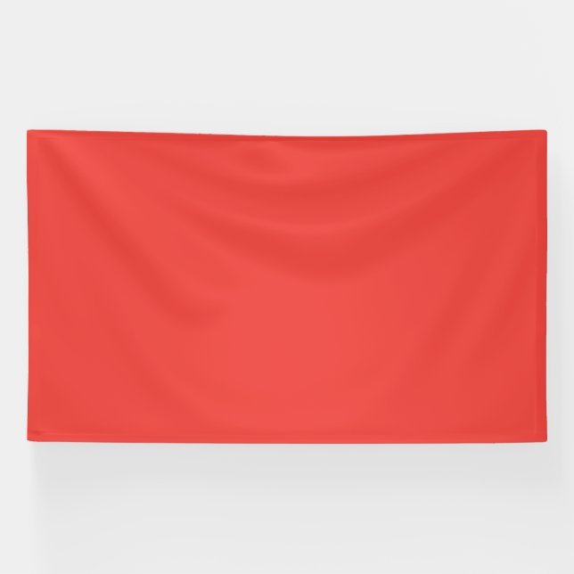 a red background with a white border banner (Horizontal)