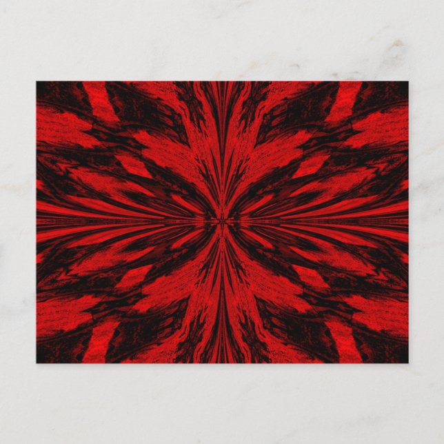 A Red Butterfly Postcard (Front)