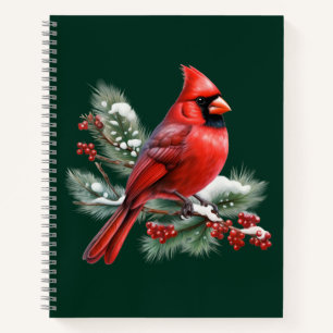 A Red Cardinal Notebook
