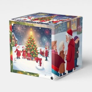 A Red-Crafted Holiday Celebration: Christmas and N Favour Box