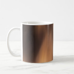 A red flame like display at the Northern Lights. Coffee Mug