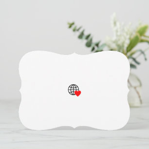 A red heart symbol created with smooth, bold lines