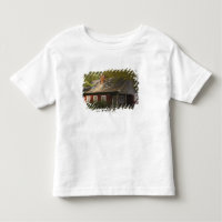 A Red Log Home