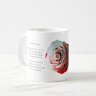 A Red, Red Rose Robert Burns poem Coffee Mug