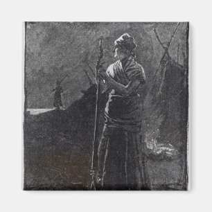 A Red River Colonist, 1878 Magnet