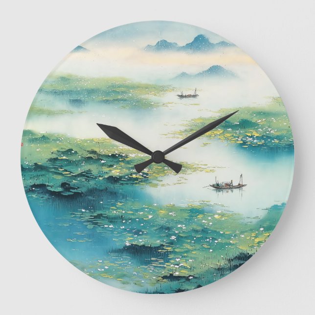 A Refreshing Melody 013 Large Clock (Front)