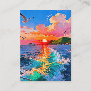 A Refreshing Melody 027 Business Card